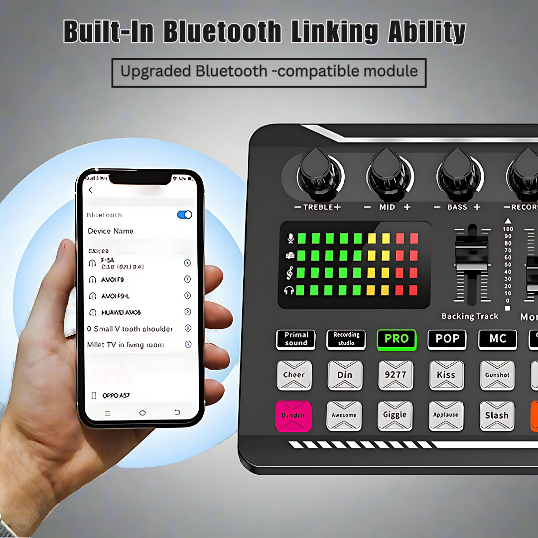 Live Sound Card and Audio Interface