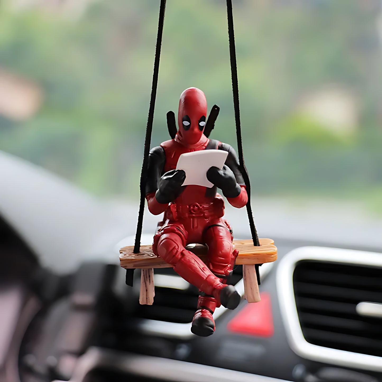 Deadpool Car Mirror Pendant