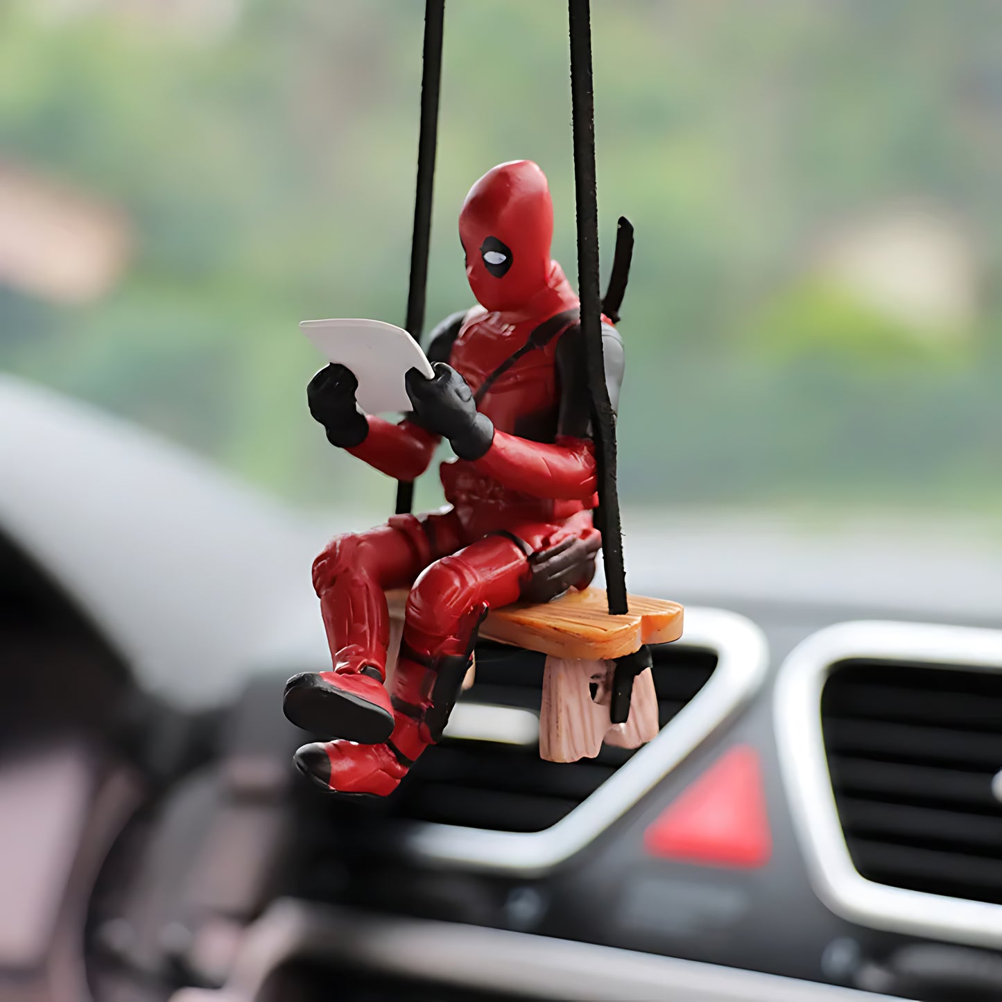 Deadpool Car Mirror Pendant