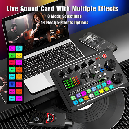 Live Sound Card and Audio Interface