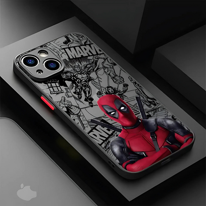 Deadpool Matte Hard iPhone Case