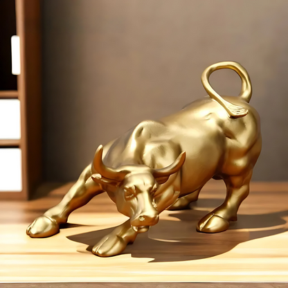 Bull Market Fortune Statue