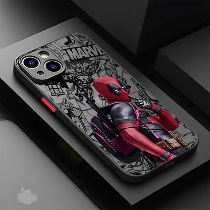 Deadpool Matte Hard iPhone Case