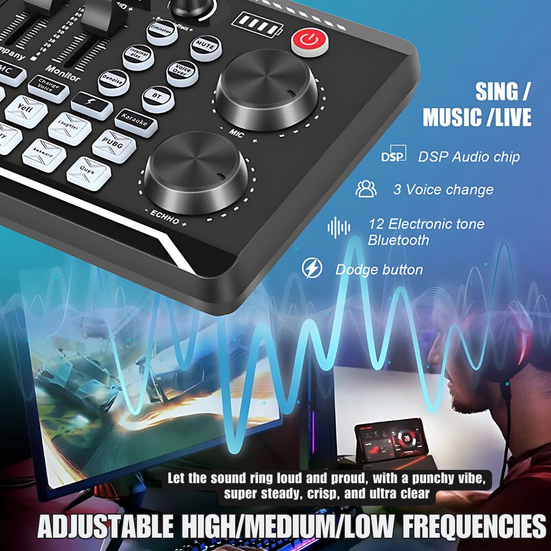 Live Sound Card and Audio Interface