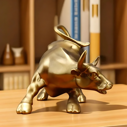 Bull Market Fortune Statue