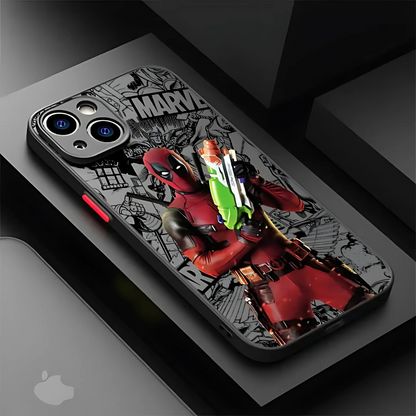 Deadpool Matte Hard iPhone Case