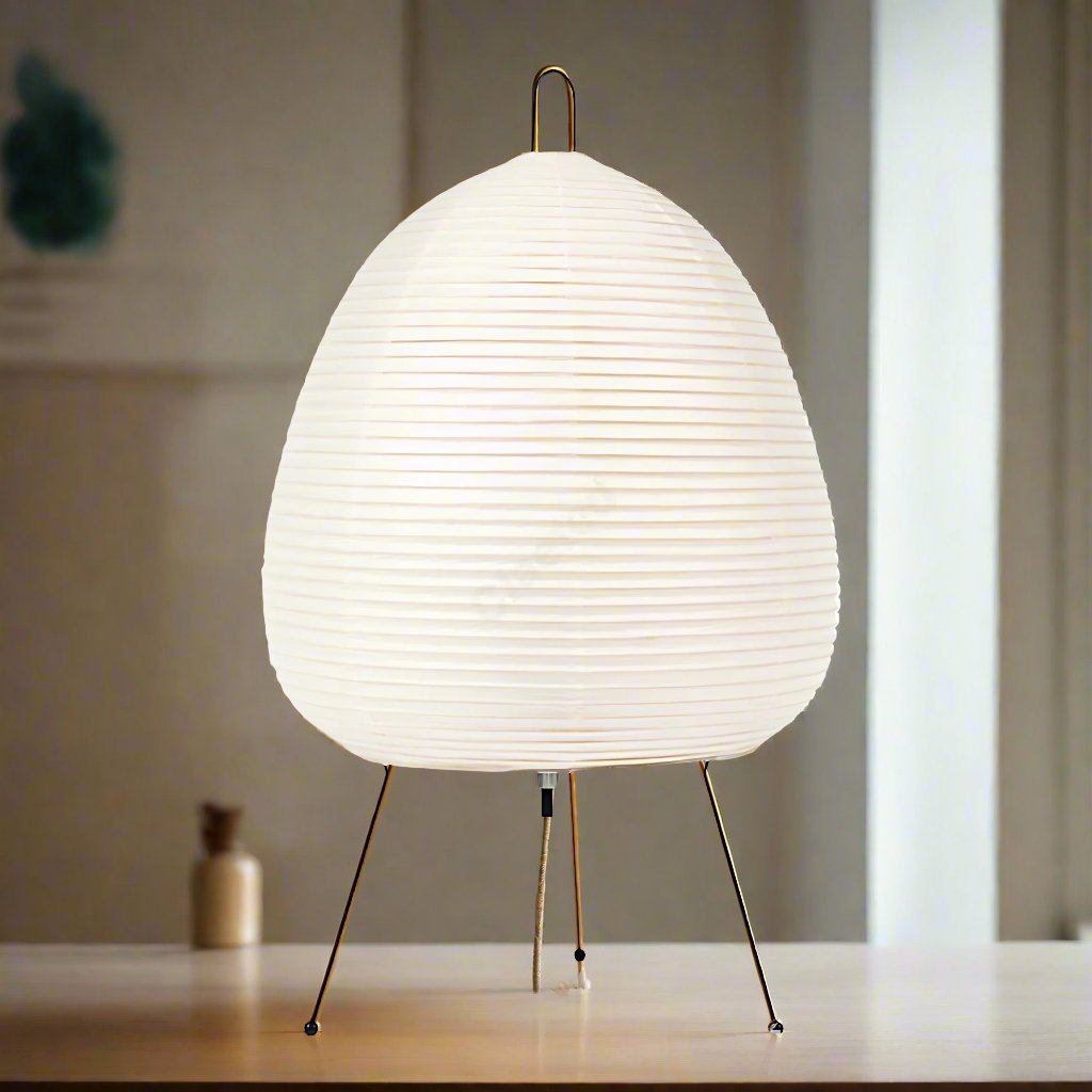 Japanese Rice Paper Table Lamp