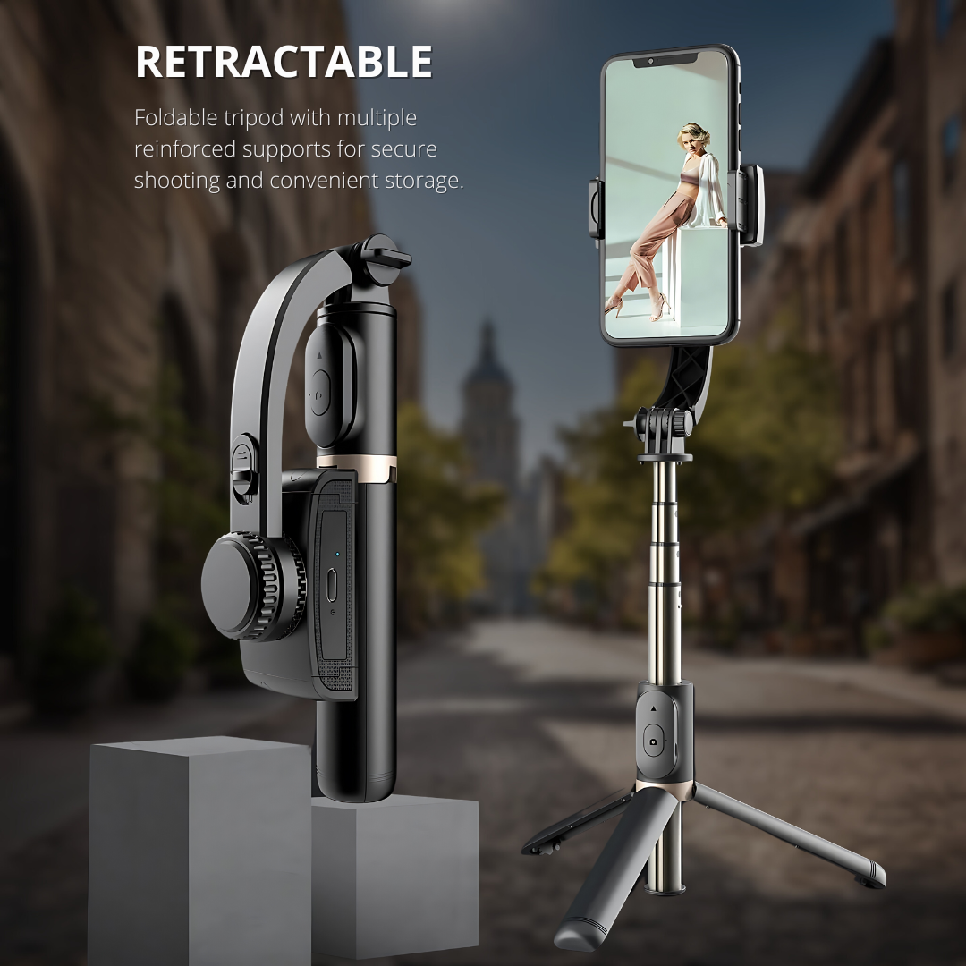 Smartphone Gimbal Selfie Stick Tripod