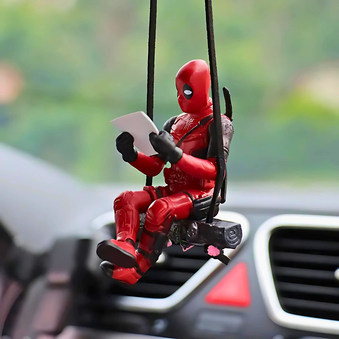 Deadpool Car Mirror Pendant