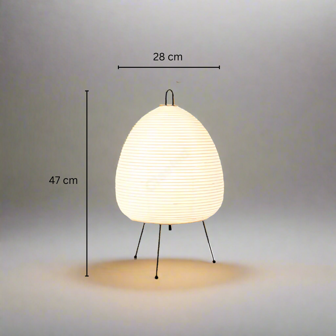 Japanese Rice Paper Table Lamp