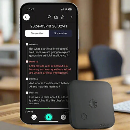 ChatGPT-Powered AI Voice Recorder