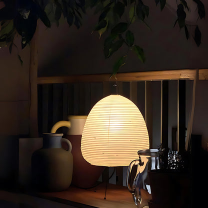 Japanese Rice Paper Table Lamp